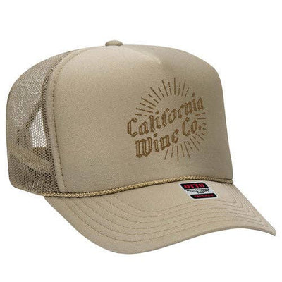 Otto 5-Panel High Crown Foam Trucker Hats, Mesh Back Cap - 39-165