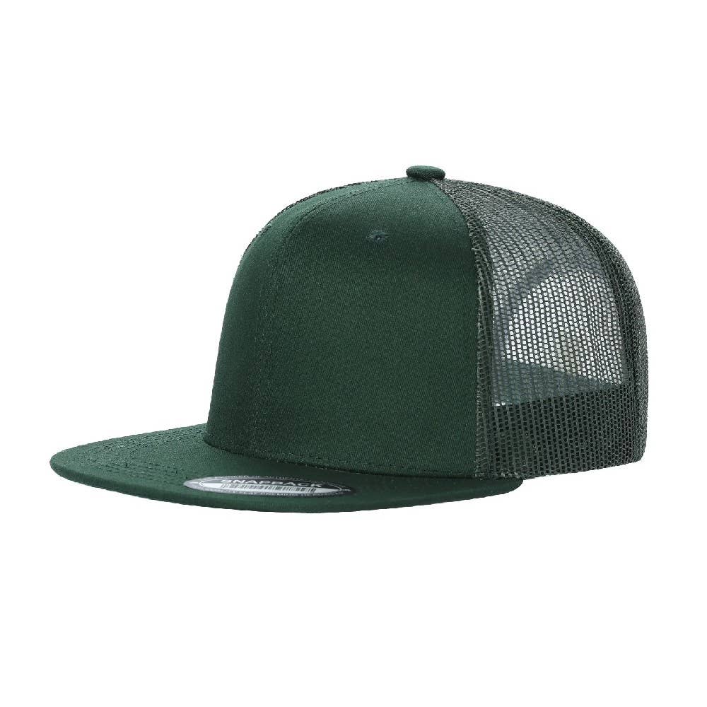 6 Panel Flat Bill