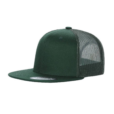 6 Panel Flat Bill