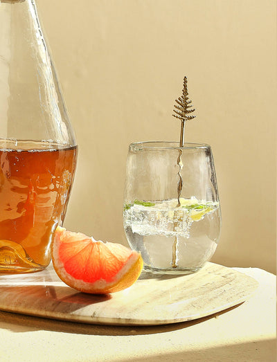 Pebbled Small Glasses - Set of 4
