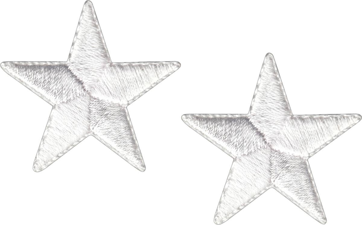 Patch - Star - 1.375 Inch - Set Of Two - Three Color Options