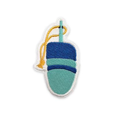 Buoy Iron-On Patch | Coastal Embroidered Patch