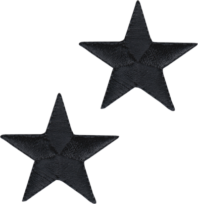 Patch - Star - 1.375 Inch - Set Of Two - Three Color Options
