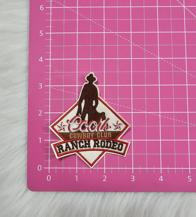 Western Beer Embroidery Beer Iron On Patch