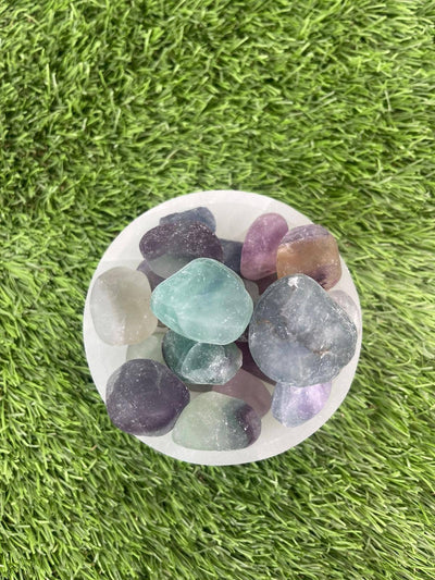 Tumbled FLUORITE / FLUORITE / FLUORITE CRYSTAL / GEMSTONE