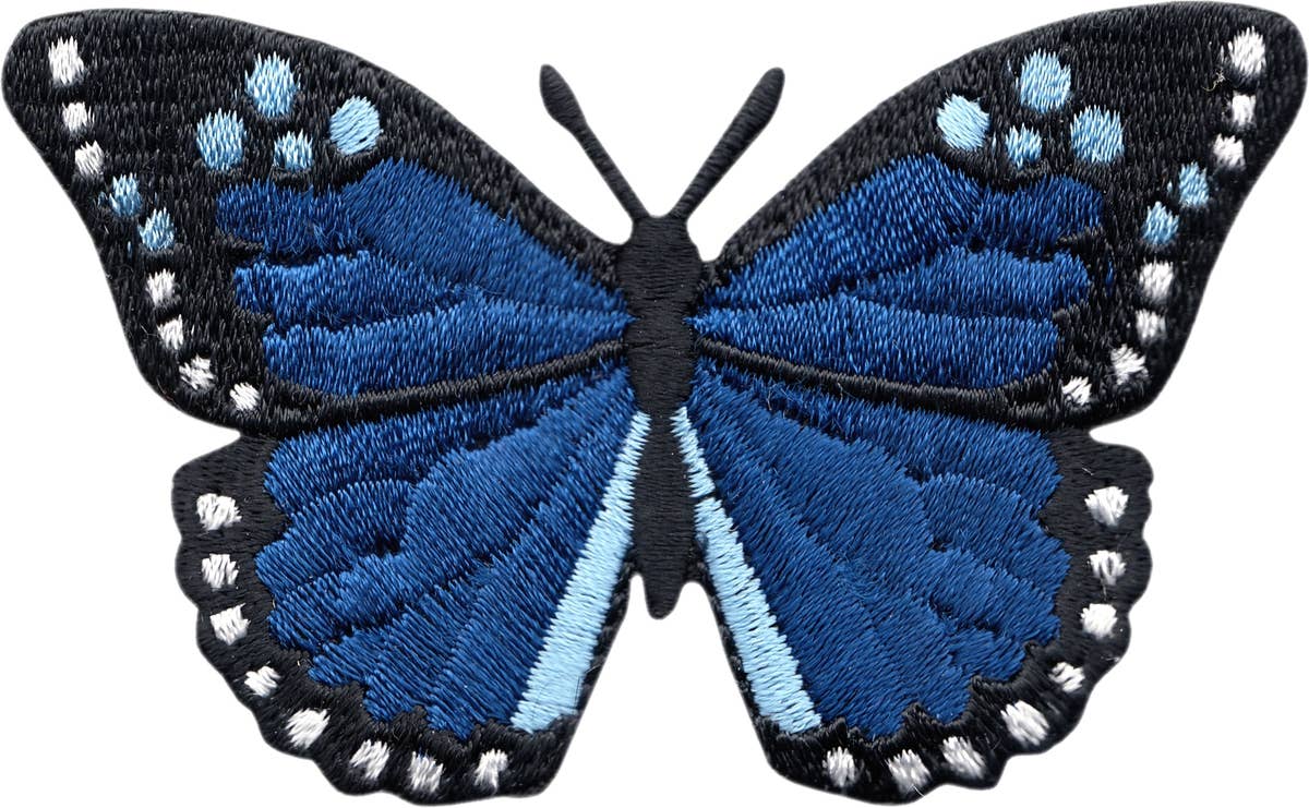 Patch - Butterfly - Beautiful Blue Monarch