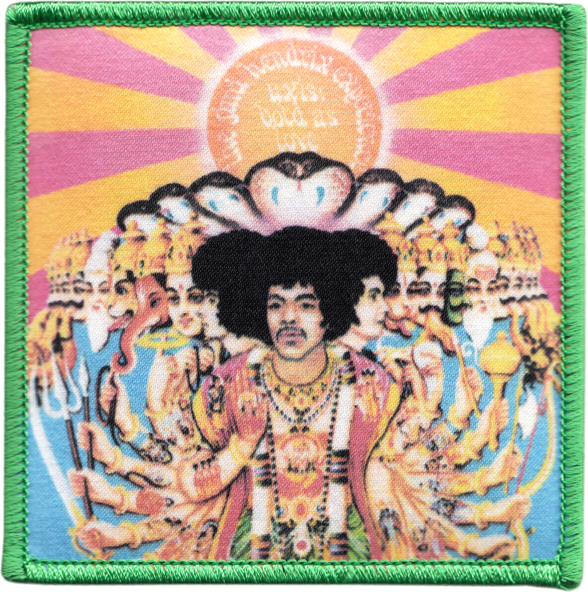 Patch - Jimi Hendrix - Axis Bold As Love - 3.25"