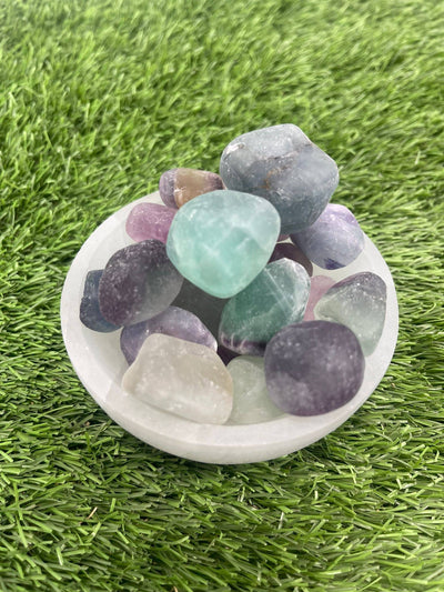 Tumbled FLUORITE / FLUORITE / FLUORITE CRYSTAL / GEMSTONE
