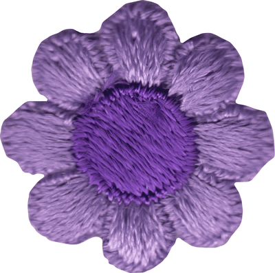 Patch - Daisy Flower - 1 Inch - 16 Color Options