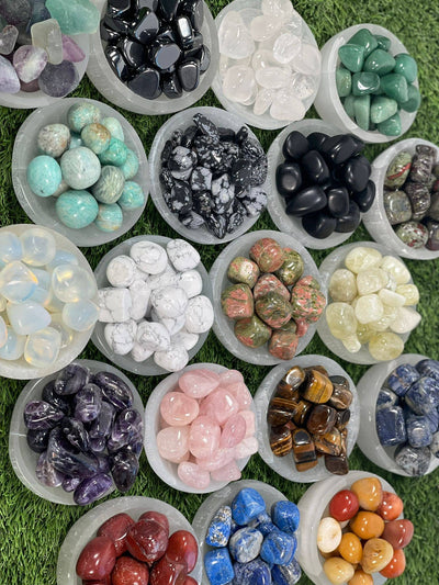 Tumbled FLUORITE / FLUORITE / FLUORITE CRYSTAL / GEMSTONE