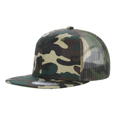 6 Panel Flat Bill
