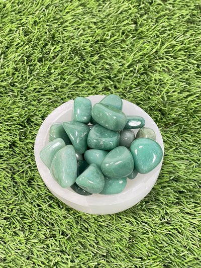 Tumbled GREEN AVENTURINE / GREEN AVENTURINE / GEMSTONE