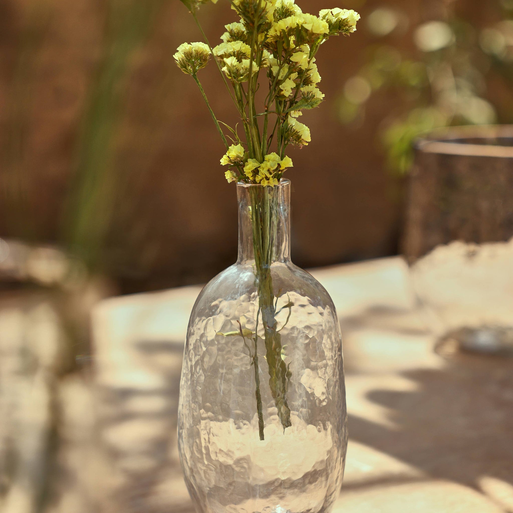 Pebbled Bottles Assorted - Set of 2