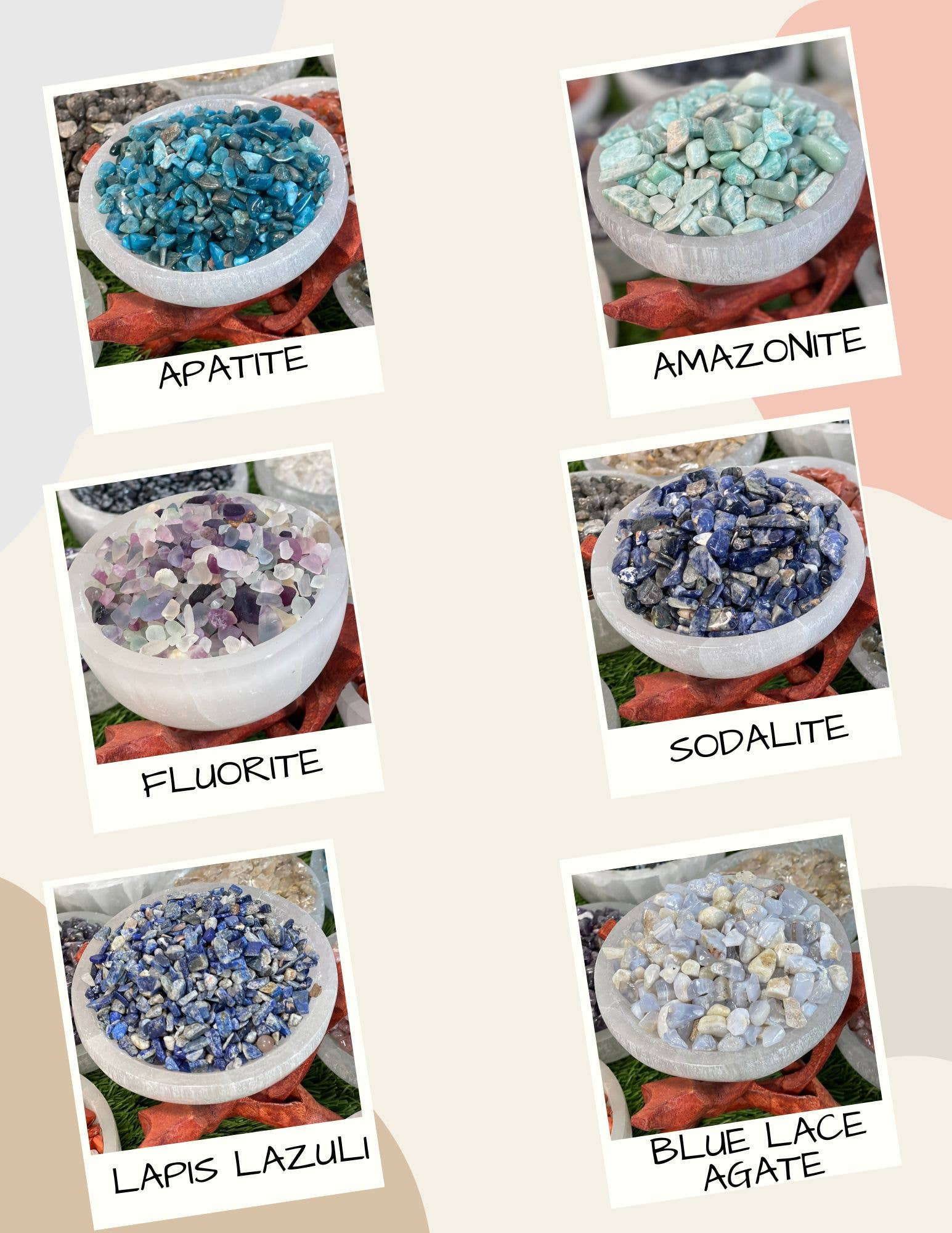 Natural Crystal Chip , Real Gemstone chips , Crystal Loose