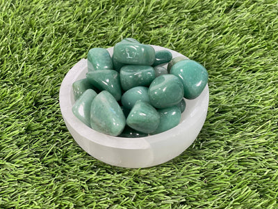 Tumbled GREEN AVENTURINE / GREEN AVENTURINE / GEMSTONE