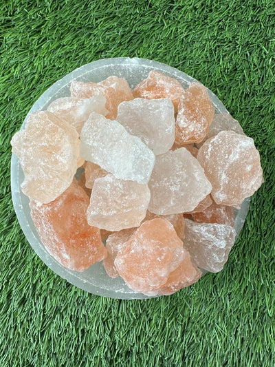 Orange Salt Stone RAW , 0.75"-1.25", RAW Orange Salt Stone.