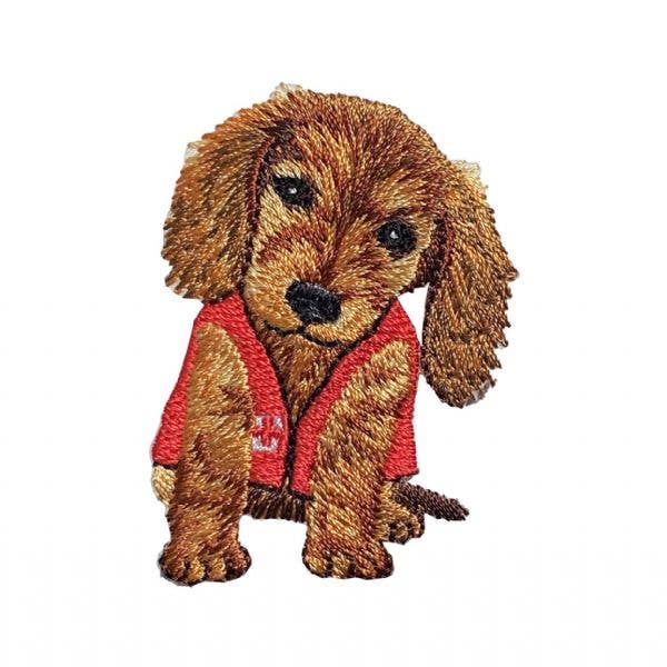 EMS Dog, Medical, Dachshund, Embroidered Patch