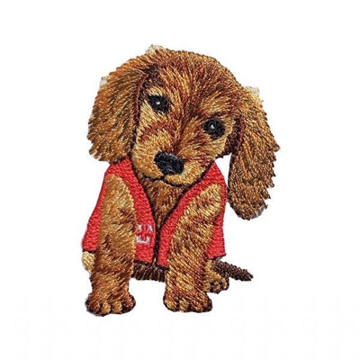 EMS Dog, Medical, Dachshund, Embroidered Patch