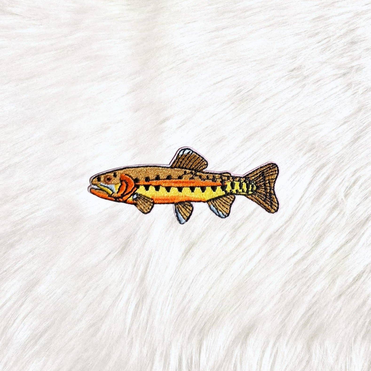 Fish Salt And Freshwater Embroidery Iron On Patch