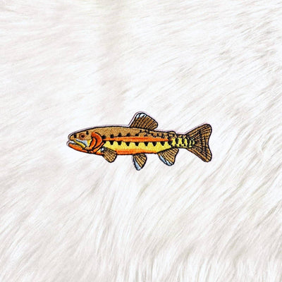 Fish Salt And Freshwater Embroidery Iron On Patch