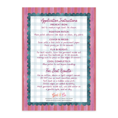 Harvest Drinks Iron-On Patch Set | Fall Drinks Iron-on Patch