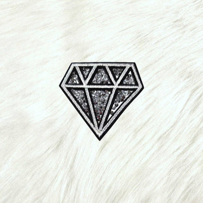 Bling Diamond Embroidery Iron On Patch