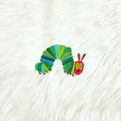 Caterpillar Embroidery Iron On Patch