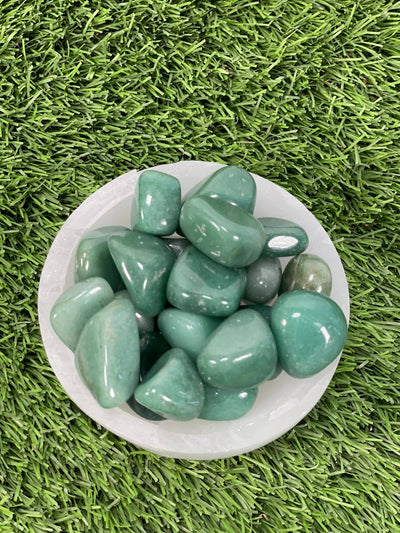 Tumbled GREEN AVENTURINE / GREEN AVENTURINE / GEMSTONE