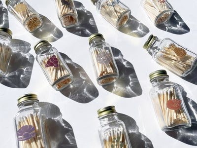 Camping Lantern Jar Matches | Outdoorsy Match Bottle