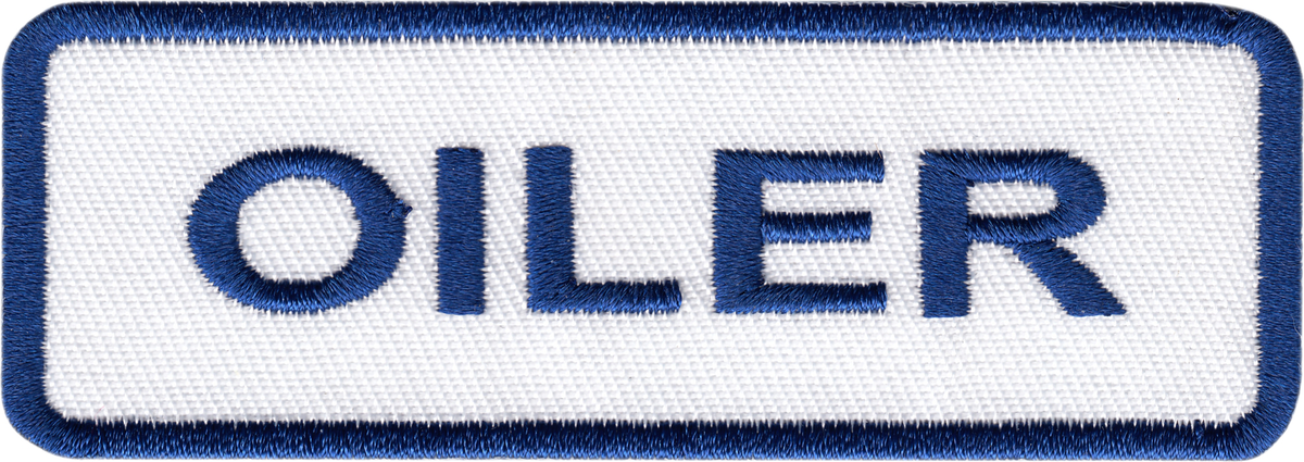 Patch - Railroad Name Tag - "Oiler"