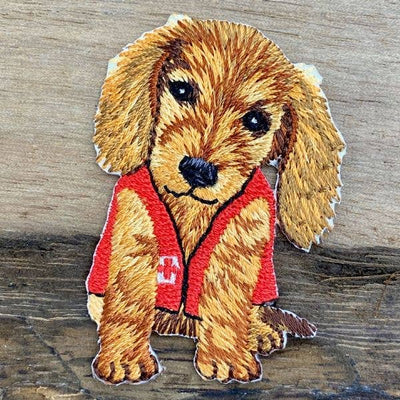 EMS Dog, Medical, Dachshund, Embroidered Patch