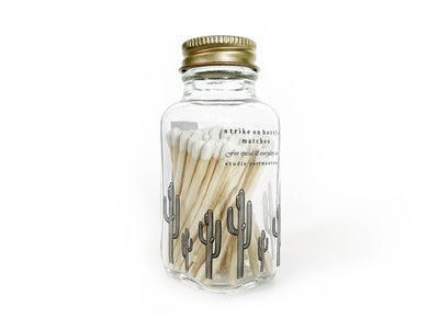 Variety Pack of Desert 2" Match Jars: Saguaro + Prickly Pear