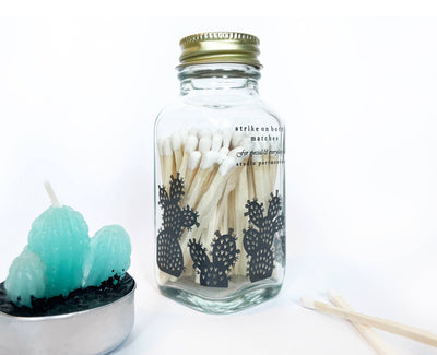 Variety Pack of Desert 2" Match Jars: Saguaro + Prickly Pear