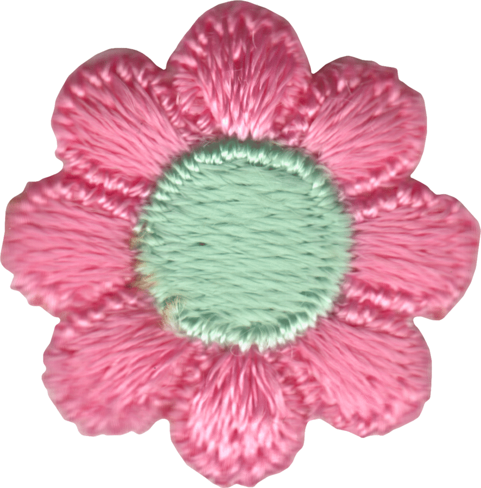 Patch - Daisy Flower - 1 Inch - 16 Color Options