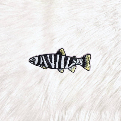 Fish Salt And Freshwater Embroidery Iron On Patch