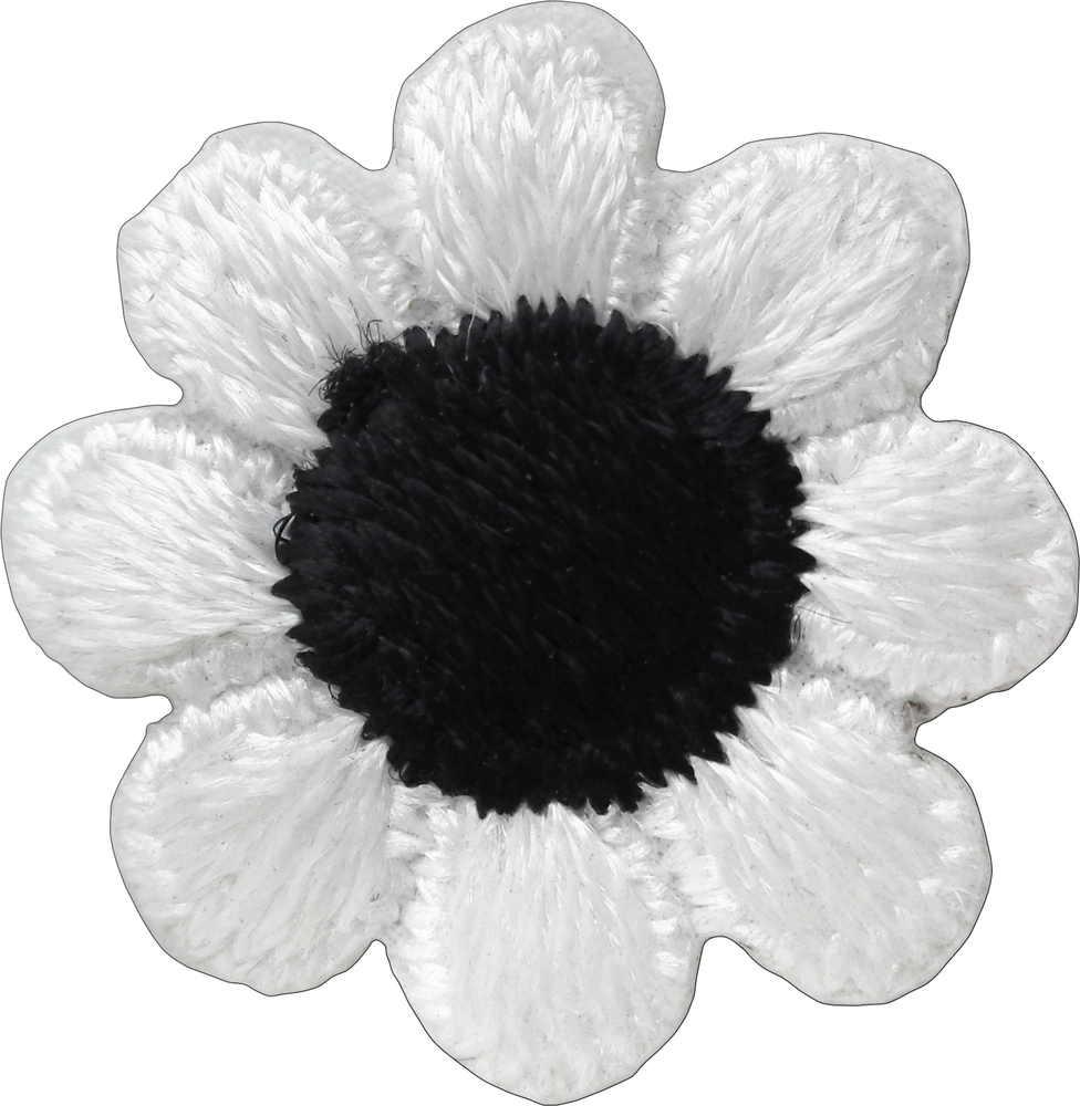 Patch - Daisy Flower - 1 Inch - 16 Color Options