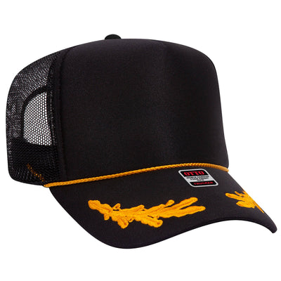 Otto 5-Panel High Crown Foam Trucker Hats, Mesh Back Cap - 39-165