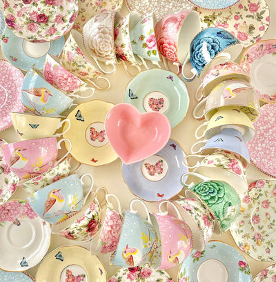 Mix and Match teacups for Tea party, Catering, Event Planner