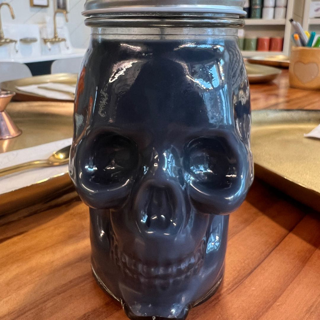 "Freddy" Skull Candles