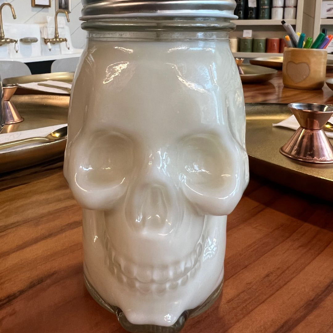 "Freddy" Skull Candles