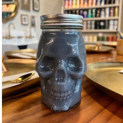 "Freddy" Skull Candles