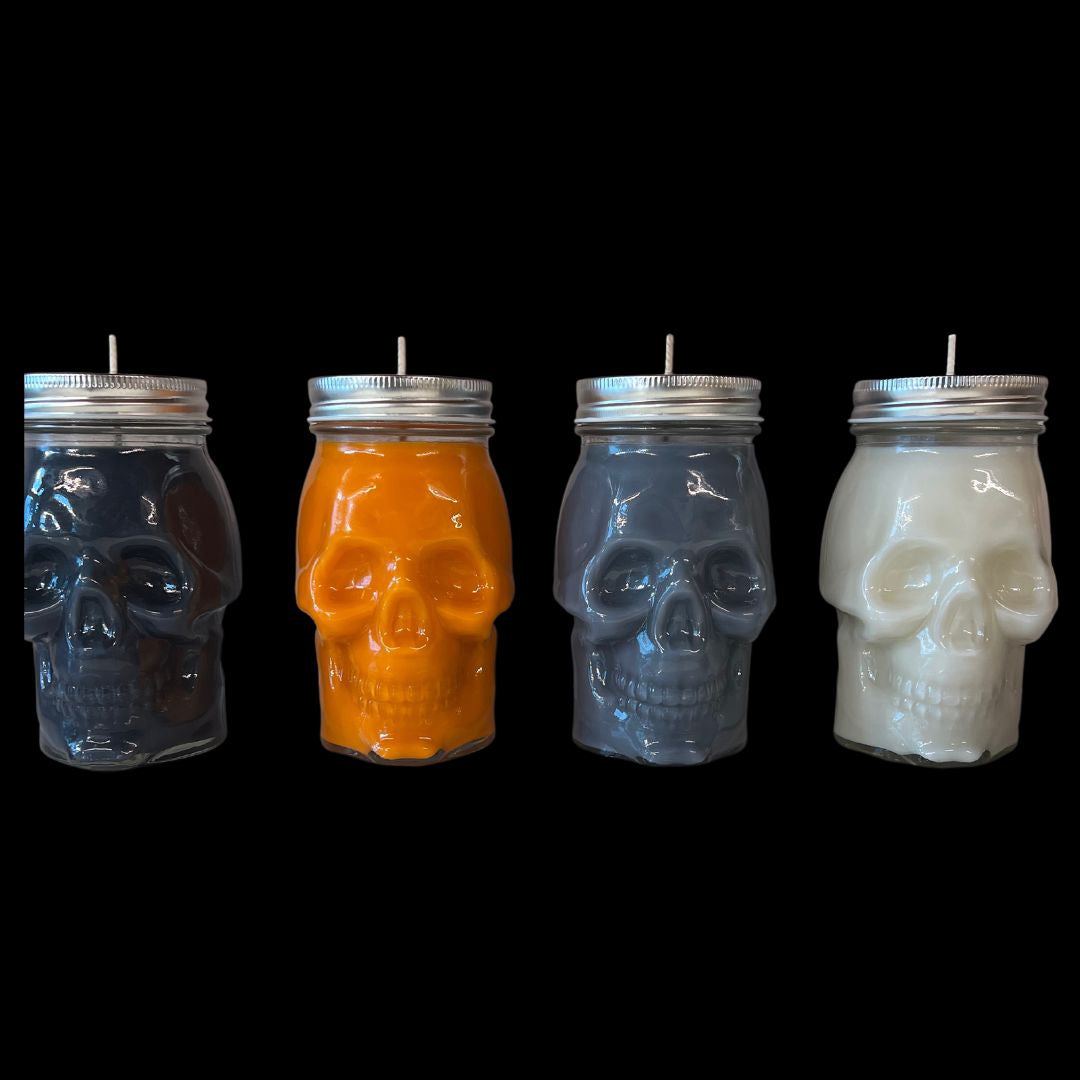 "Freddy" Skull Candles