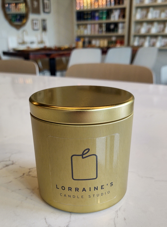 A Custom Fragrance Blended Candle - Clear Glass Straight – Lorraine's  Candle Studio
